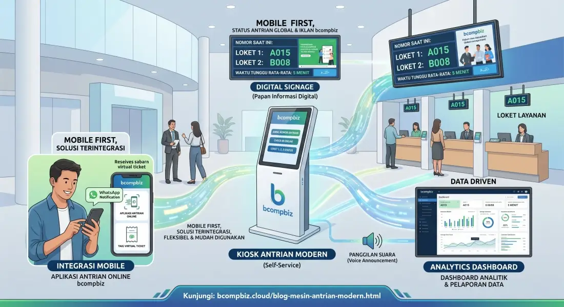 Sistem Mesin Antrian Modern: Wujudkan Efisiensi Lobi Tanpa Kerumunan