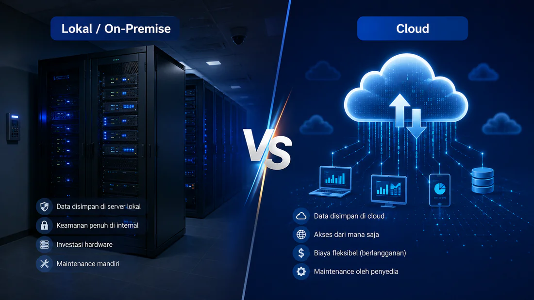 Panduan Lengkap: Perbedaan Mesin Antrian Lokal vs Berbasis Cloud