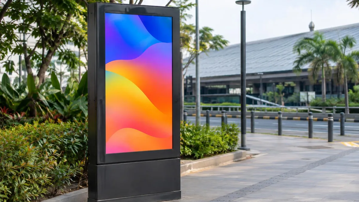 Digital Signage Outdoor Jakarta: Vendor Terpercaya 2026 | BCOMPBIZ