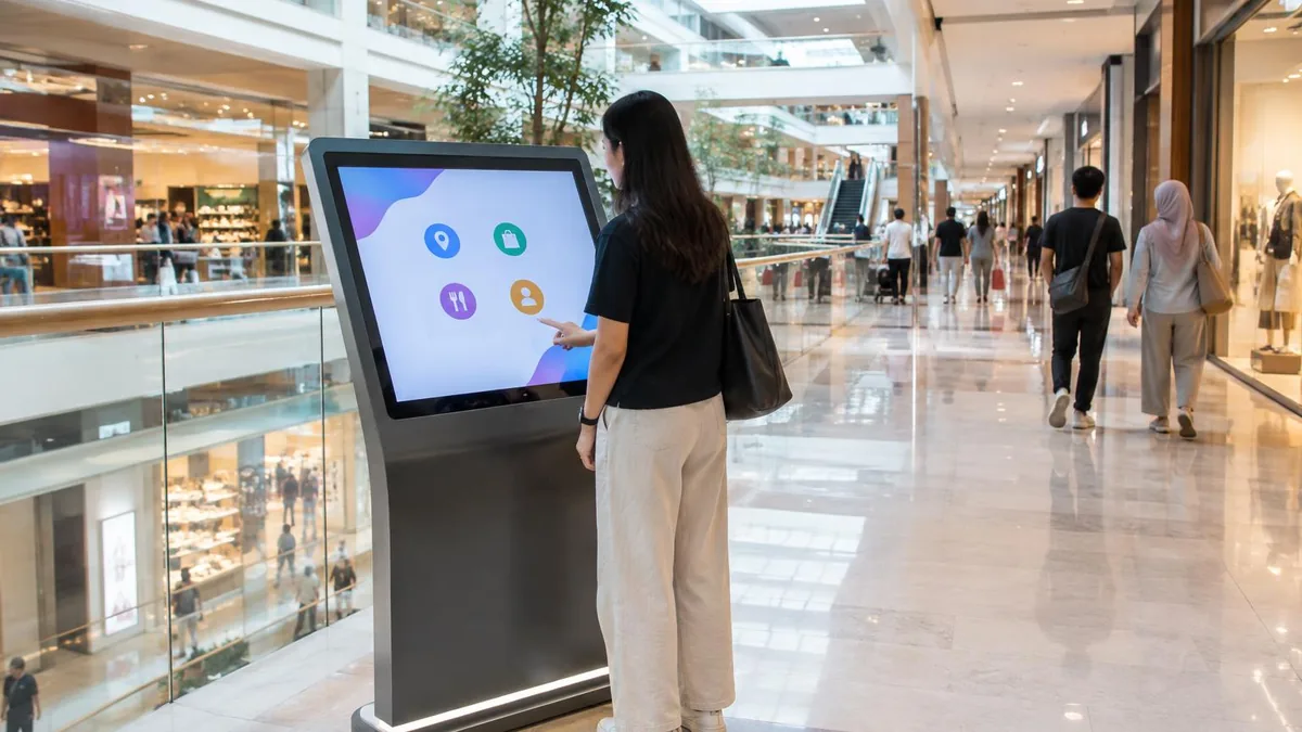 Kiosk Informasi untuk Mall di Surabaya | BCOMPBIZ