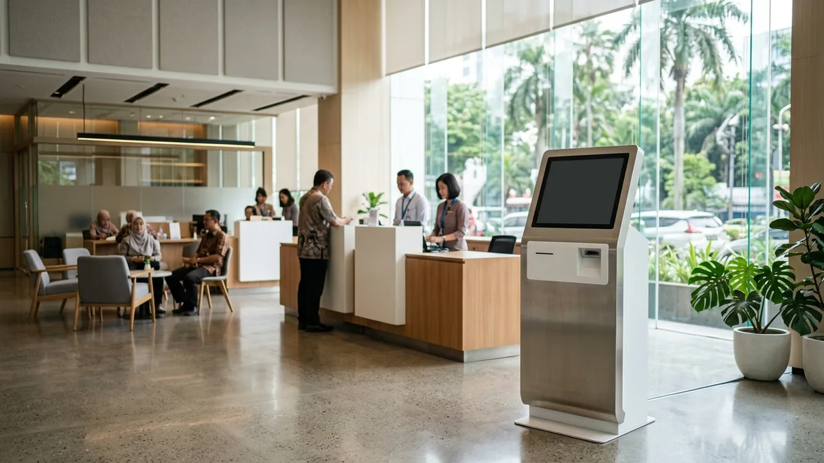 Mesin Antrian untuk Bank di Bandung | BCOMPBIZ