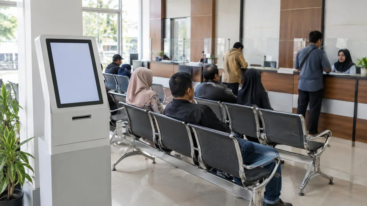 Mesin Antrian untuk Samsat di Serang | BCOMPBIZ
