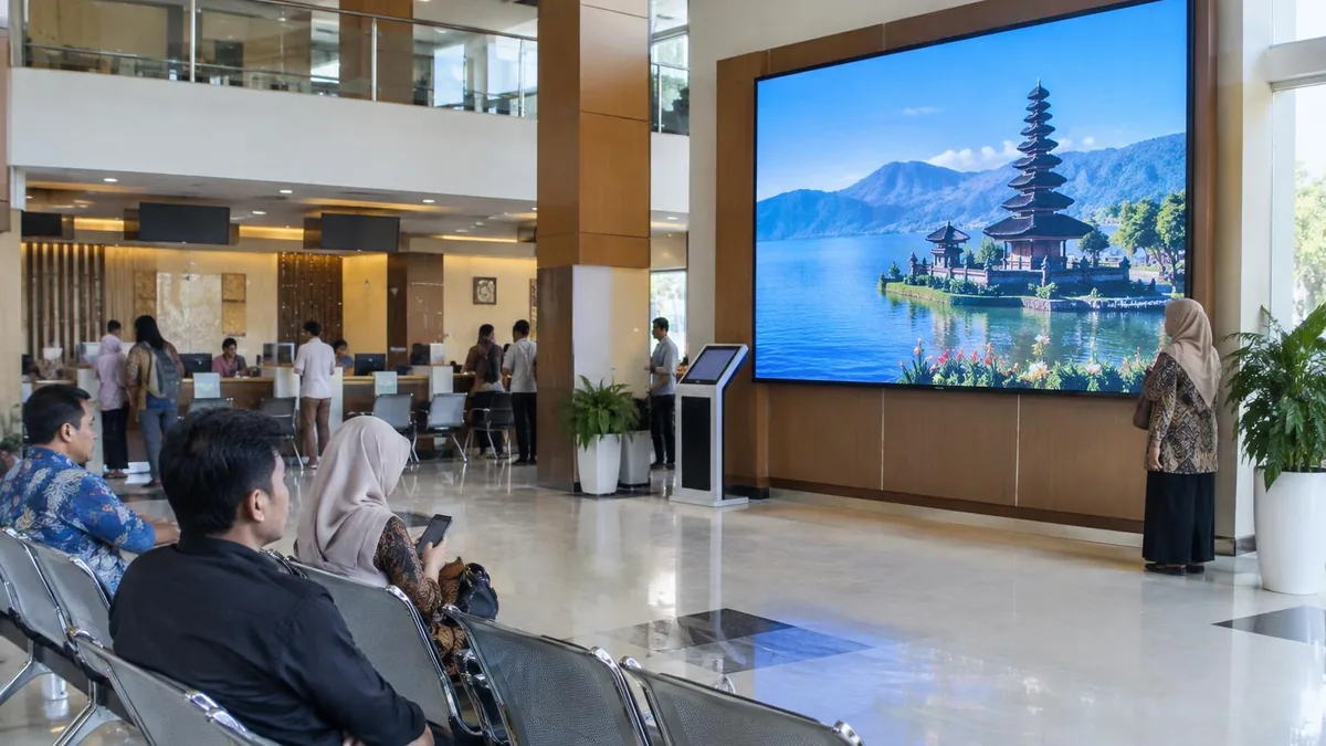 Videotron LED untuk Instansi Pemerintah di Bekasi | BCOMPBIZ