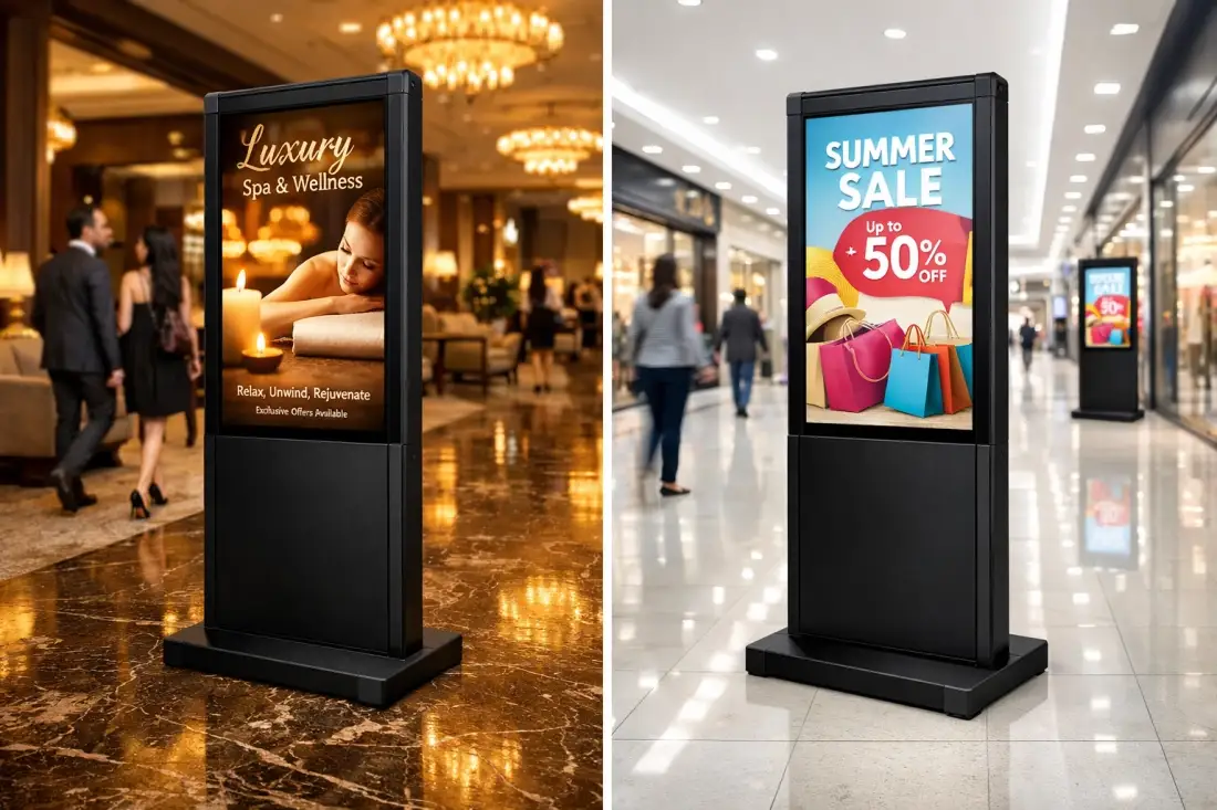 Kelebihan Floor Standing Signage: Revolusi Estetika Lobi & Promosi Pameran