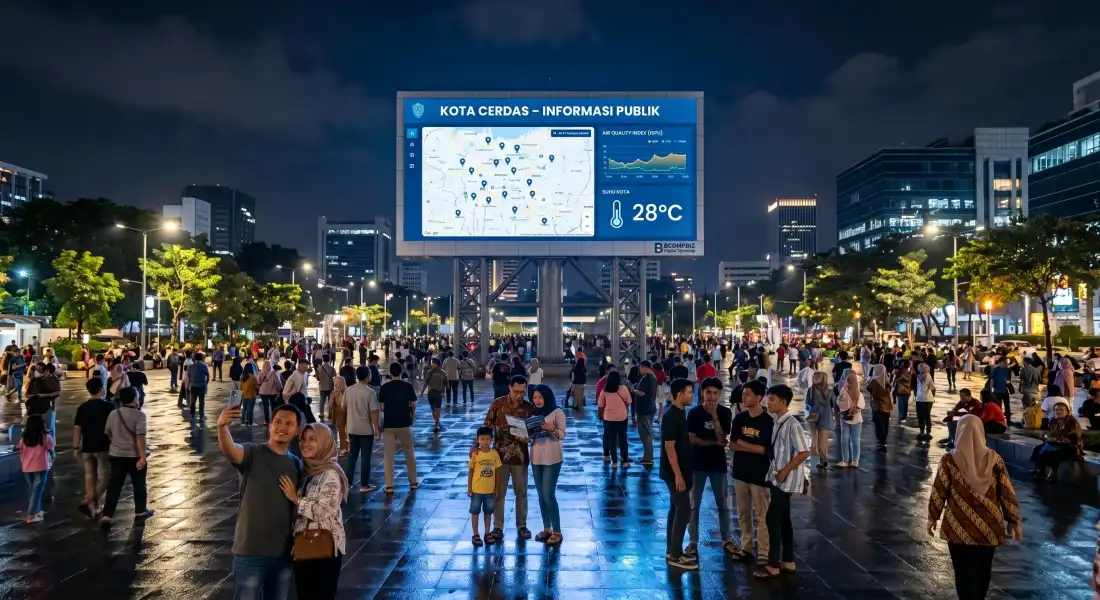 IoT Monitoring untuk Videotron: Era Smart City Display Management